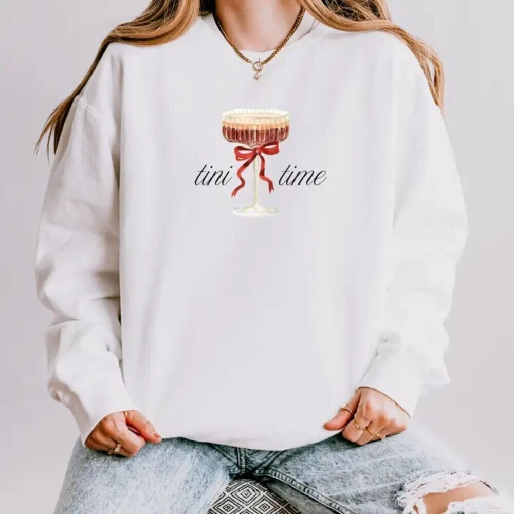 * NEW ARRIVAL * Tini Time Crewneck Sweatshirt